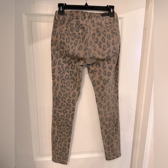 Blank NYC Reade leopard crop skinny jeans - Picture 4 of 8